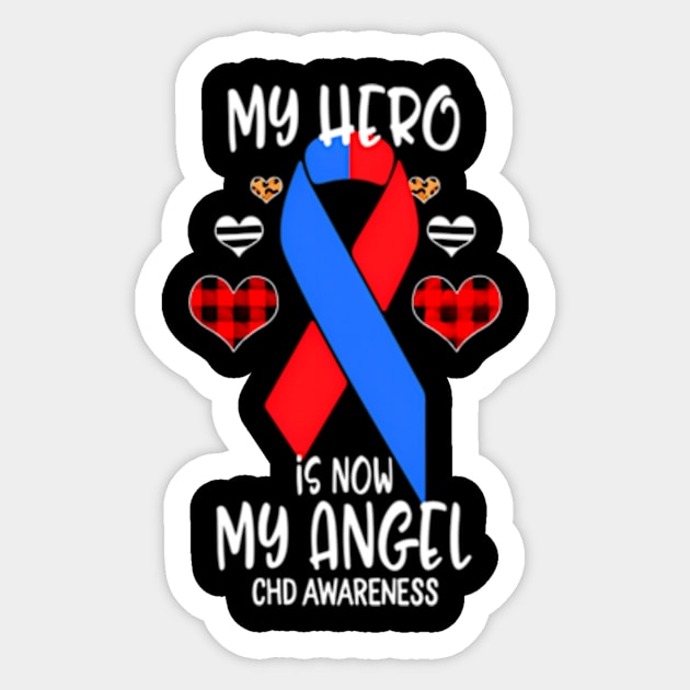 Chd Remembrance Hero Is Now My Angel Sticker by Sink-Lux
